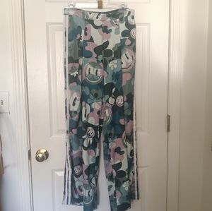 Adidas Originals Hattie Stewart Track Pants In Groovy Smiles sz M